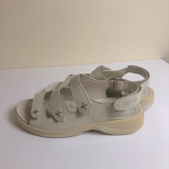 Ecco BRAND NEW Lightweight Adjustable Velcro Straps Sandals Size 38 - Picture 9 of 13